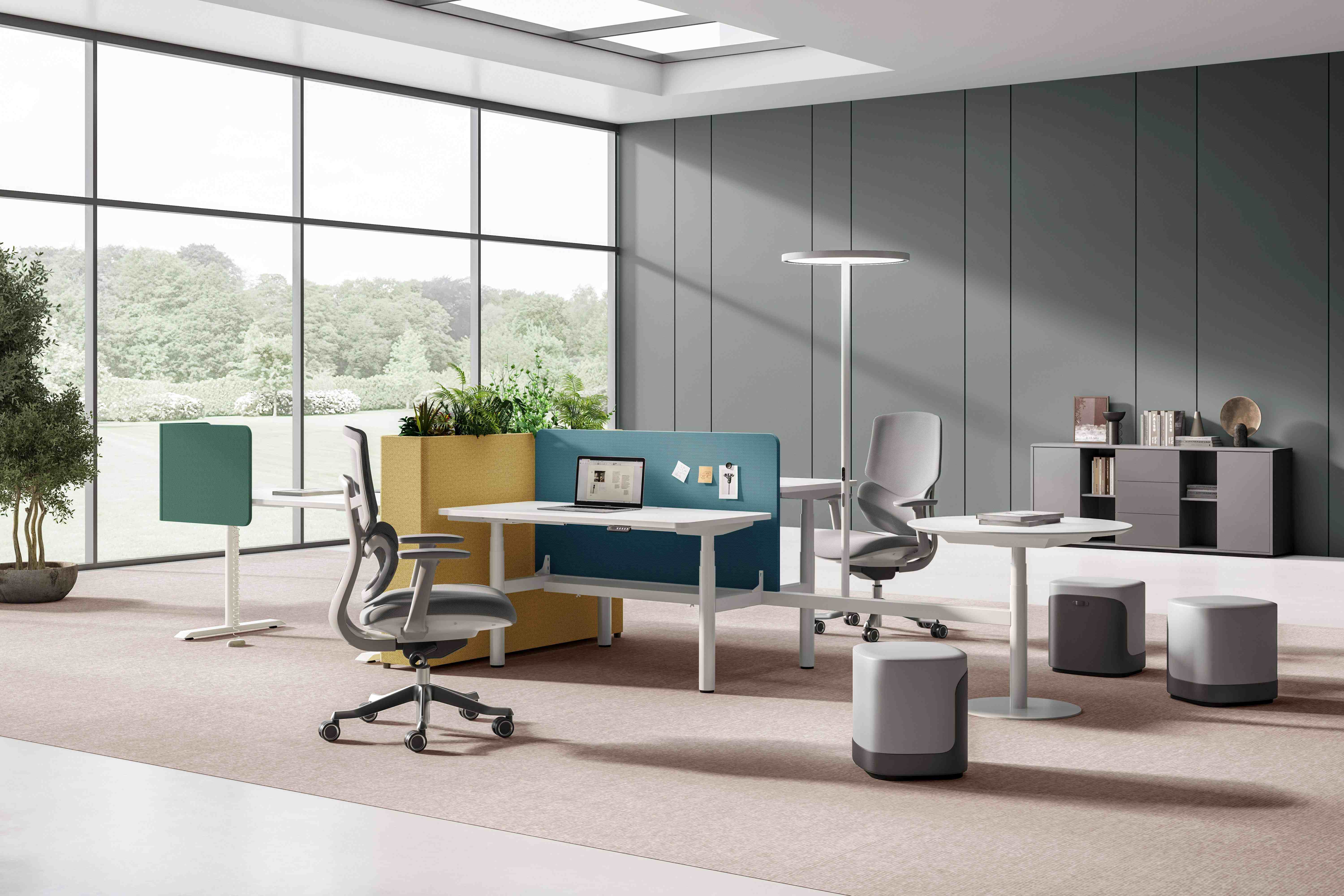 Office Furniture Projects - Flexible Workspace Design | ETUP Electric Standing Desk